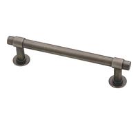 Franklin Brass P29617K-904-B Heirloom Silver Francisco Kitchen or Furniture Cabinet Hardware Drawer Handle Pull with 4-Inch Hole Centers, 10 pack by