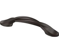 Franklin Brass P35518K-OB3-B1 Lot de 25 poignées de tiroir incurvées pour placard de cuisine, bronze foncé, 7,6 cm