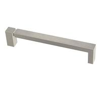 Franklin Brass P40824K-SN-C Lot de 10 poignées de tiroir crantées asymétriques en nickel 128 mm