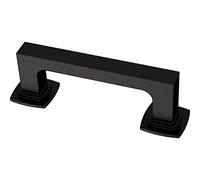 Franklin Brass P41769K-FB-B Parow Lot de 5 poignées de tiroir d'armoire 76 mm, noir