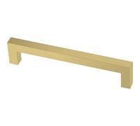 Franklin Brass P46646K-523-B3 Lot de 30 poignées de tiroir carrées simples et modernes de 128 mm, or satiné