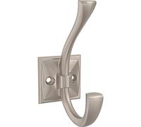 Franklin Brass Ruavista B48022K-NIC-C Lot de 5 crochets muraux pour manteaux et chapeaux en nickel