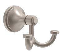 FRANKLIN BRASS Woodruff WDRF35-SN Lot de 1 crochet mural en nickel satiné pour peignoirs et serviettes, porte-serviettes de cuisine, salle de bain