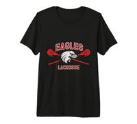 Franklin County Lacrosse Club Distressed T-Shirt Haut de Gamme