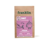 FRANKLIN - Croquette pour Chiot - 73% de Dinde et Truite - sans Céreales et sans Légumineuses - Digestion Facile - Croissance Optimale - Taille 13mm - 12 kg