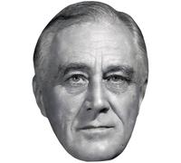 Franklin D. Roosevelt (Stoic) Big Head. Masque plus grand que nature.