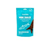 FRANKLIN - Friandises pour Chats - Snack Sardine & Persil - sans céréales - Facilite la Digestion - Soutient Le système immunitaire - pour Chaton, Adultes & Senior - Sachet Recyclable - 50 g