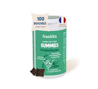 FRANKLIN - Gummies Digestion Chien - Probiotiques et Prébiotiques - 150 g | Transit Facilité - Flore Intestinal Renforcée - Actifs Naturels - Formule Vétérinaire - 100 Bouchées