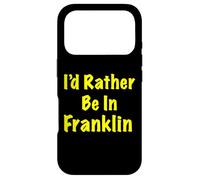 Franklin, Je préfèrerais y participer Coque pour iPhone 17 Pro