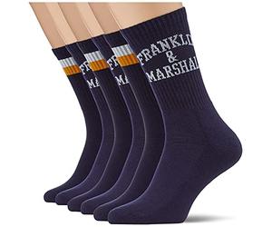Franklin & Marshall Chaussette-C100868 Blue/White/Gold 39-42