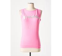 franklin marshall tee-shirts et débardeurs femme de couleur rose 38