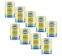 Franklin & Sons® | Tonique indien pétillant, arômes naturels de botanique et d'agrumes en canette - 9 x 150 ml | Eau tonique indienne