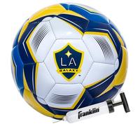 Franklin Sports 78005F09Z MLS Ballon de Football Motif Galaxie Los Angeles Taille 5 Coque Souple résistante à l'abrasion Taille et Poids Officiels Pompe à Ballon Incluse