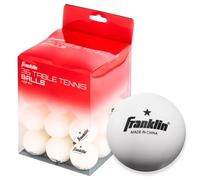 Franklin Sports Balles de Ping Unisexe, Blanc, 40 mm