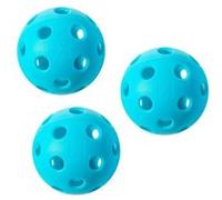 Franklin Sports Balles de pickleball X-26 – Intérieur – Approuvé par l'USAPA – Lot de 3 Bleu