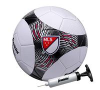Franklin Sports Ballon de Football MLS Pro Vent - Taille Officielle - Couverture Souple - Taille et Poids Officiels - Pompe à air Incluse