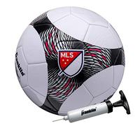 Franklin Sports Ballon de Football MLS Pro Vent - Taille Officielle - Couverture Souple - Taille et Poids Officiels - Pompe à air Incluse