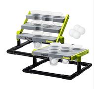 Franklin Sports Ensemble de Stadium Pong - Ensemble Géant de 6 Gobelets avec Un Support - Jeu Amusant d'Intérieur et d'Extérieur pour Les Fêtes d’Après-Match