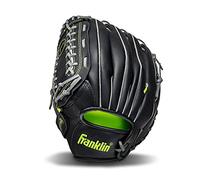 Franklin Sports Field Master Midnight Baseball et de Softball - Gant pour Adulte et Jeune - Main Gauche - 30,5 cm Unisexe, Noir, 12.0"