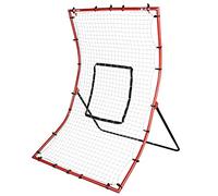 Franklin Sports Filet de Rebond de Baseball - Filet de Baseball + Softball + Cible de Lancement - Filet de Rebond Tout Angles - Entraîneur de Terrain - 111,8 cm, Rouge