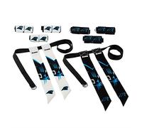 Franklin Sports Flag Set NFL Carolina Panthers Ensemble de Football pour Enfant Unisexe, Spécifique à l'équipe, Taille Unique
