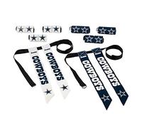 Franklin Sports Flag Set NFL Dallas Cowboys Ensemble Drapeau de Football pour Enfant Unisexe, Spécifique à l'équipe, Taille Unique