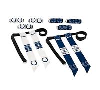 Franklin Sports Flag Set NFL Indianapolis Colts Ensemble Drapeau de Football pour Jeunes Mixte, Spécifique à l'équipe, Taille Unique