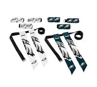 Franklin Sports Flag Set NFL Philadelphia Eagles Ensemble Drapeau de Football pour Jeunes Unisexe, Spécifique à l'équipe, Taille Unique