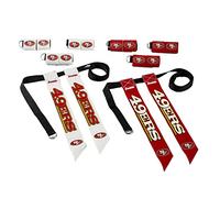 Franklin Sports Flag Set NFL San Francisco 49Ers Ensemble Drapeau de Football pour Enfant Unisexe, Spécifique à l'équipe, Taille Unique