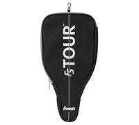 Franklin Sports FS Tour Housse de protection pour raquette de pickleball avec crochet de clôture Compatible avec presque toutes les raquettes de pickleball Équipement de protection + accessoires, Noir