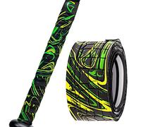 Franklin Sports Gator Grip Bande antidérapante pour batte de baseball Noir/fluo