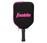 Franklin Sports Individual Paddle Cover Pickleball-X Housse de Protection individuelle pour pagaie Femme, Noir/Rose, Taille Unique