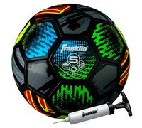 Franklin Sports Mystic Soccer Ball - Official Size 5 Soccer Ball - Soft Cover - Official Size and Weight Soccer Ball - Air Pump Included