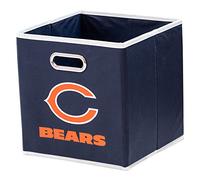 Franklin Sports NFL Team Cubes de Rangement en Tissu - adapté à Rangement organiseurs (27,9 x 26,7 x 26,7 cm), Noir