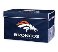 Franklin Sports NFL Team Officiels de Rangement Repliable Footlocker bacs (2 Tailles), 70012F18, Bleu, Small - 22 x 14 x 14-inch