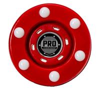 Franklin Sports NHL Palet de Roller Hockey de Rue - 1 Palet Pro Commander d’Extérieur pour l'entraînement - Rouge