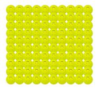 Franklin Sports Outdoor X-40 Lot de 100 balles de Pickleball - Approuvé par Les États-Unis - Lot de 100 balles de Pickleball d'extérieur - Jaune - US Open Ball