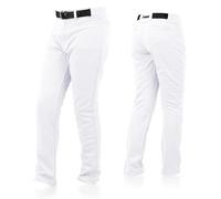 Franklin Sports Pantalon de baseball + softball pour jeunes Hauteur genou + Pantalon de baseball d contract pour enfants Blanc, noir + pantalon gris