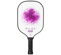 Franklin Sports Pilot Raquette de Pickleball en polypropylène - Raquette de Pickleball approuvée par Les États-Unis Officielle (USAPA) - Raquette de Pickleball légère - Violet - Noyau de 10 mm