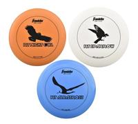 Franklin Sports Pro Disc Golf Discs Set - Equipment Starter Kit- Driver, Mid-Range, Putter Discs Included - Full Frolf - Professional Set