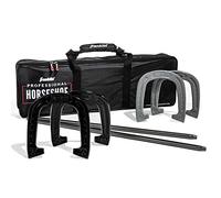 Franklin Sports Professional Horseshoe Set métal Enfants - Fer à Cheval Officiel en Acier - Plage + pelouse - Ensemble Professionnel Mixte Adulte, Invalide
