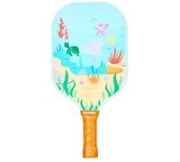 Franklin Sports Ragaie de pickleball pour enfants - Surface en fibre de verre à grain maximal - Noyau en polypropylène - Approuvé par les États-Unis - Vie marine