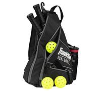 Franklin Sports Sacs de Pickleball - Sac à Dos pour Équipement de Pickleball - Sac de Pickleball Unisexe - Contient des Raquettes, des Balles et des Accessoires - Sac Officiel de l'Us Open
