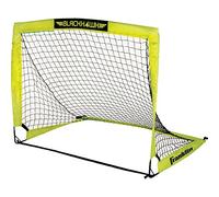 Franklin Sports Soccer Goal Blackhawk But Pop Up-Filet de Football Portable-4 x 3 Pieds Unisexe, Jaune Optique, 4' x 3'