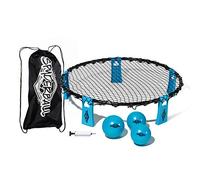 Franklin Sports Spyderball Ensemble de jeu - Comprend 3 balles, un étui de transport et des règles - Joué à l'extérieur, à l'intérieur, dans la cour, la pelouse, la plage - Filet étanche durable