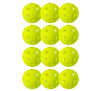 Franklin Sports X-26 - Lot de 12 balles de Pickleball d'intérieur - Balles de Pickleball américaines approuvées (USAPA) - Lot de 12 balles de Pickleball à l'intérieur - Vert Citron