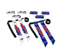 Franklin Sports Youth Flag Set NFL Buffalo Bills Ensemble Drapeau de Football pour Enfant Unisexe, Spécifique à l'équipe, Taille Unique