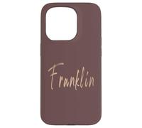 Franklin Tennessee Design Vintage élégant Coque pour iPhone 15 Pro