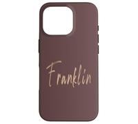 Franklin Tennessee Design Vintage élégant Coque pour iPhone 16 Pro