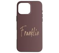 Franklin Tennessee Design Vintage élégant Coque pour iPhone 16 Pro Max